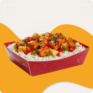 Sweet and Sour Tofu Rice
