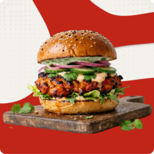 Tandoori Chicken Burger